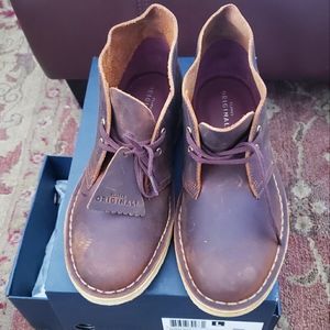 Clarks Original Leather 8 1/2 Beeswax Desert Boot